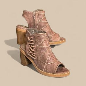 Not Rated Peep Toe Booties